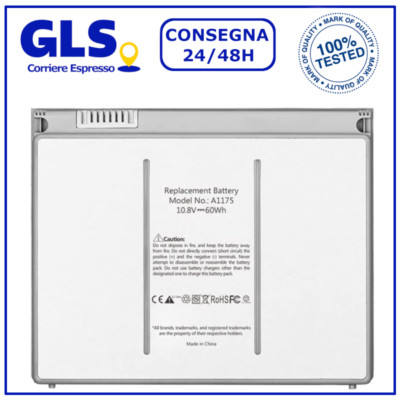 AKKU für APPLE MACBOOK PRO 15 2006/8 A1175 A1211 A1150 A1211 A1226 A1260