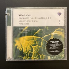 LL VILLA-LOBOS BACHIANAS BRASILEIRAS NOS.2&5 BRAND NEW SEALED CD