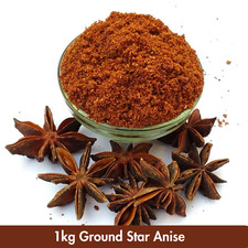 Ground Star Anise Powder 100% Natural Indian Seasonings Ground Spices