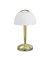 Attraktive 4,5W Led Tischleuchte Schlafzimmer Touch Messing Poliert Weiß Licht
