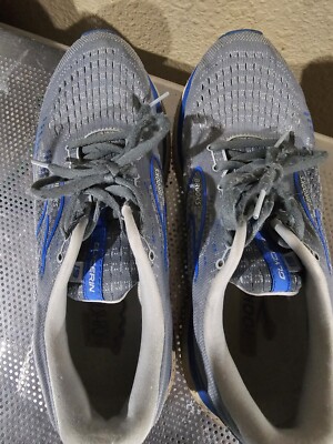 Brooks Glycerin 19 Blue Gray Athletic Sneakers Shoes Men display picture 1