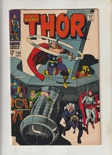 MIGHTY THOR #156   VF   1968     Thor / Mangog / Loki