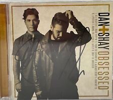 DAN AND SHAY Signed Autograph CD "Obsessed" Country Music JSA DAN AND SHAY Signed Autograph CD "Obsessed" Country Music JSA