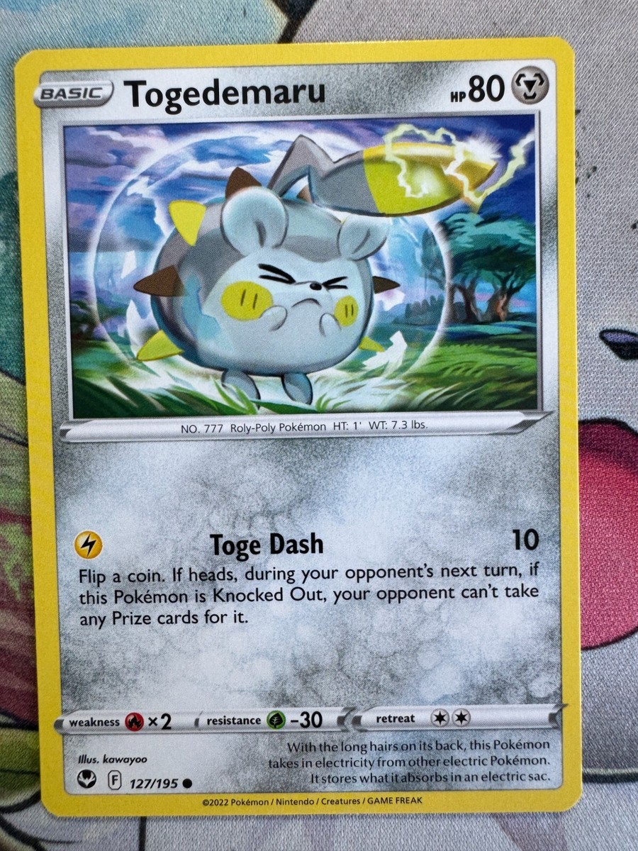 ポケモンカード　トゲマル　英語　トレーディングカード Togedemaru Non Holo English Pokemon TCG BKAH742 | eBay