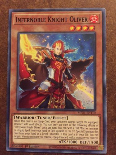 Infernoble Knight Oliver Yugioh MP21-EN110 - Picture 1 of 2