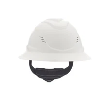 MSA 10215828 V-Gard C1 Vented Full Brim Hard Hat with Fas-Trac III