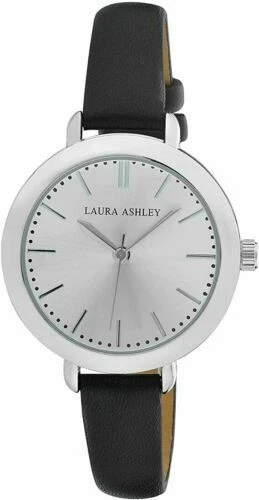 Relojes Pulsera Redondo Banda de Plata Laura Ashley