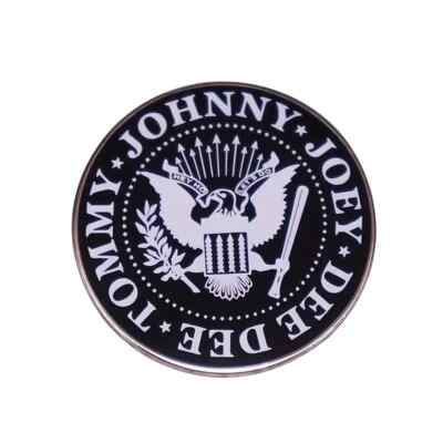Ramones Enamel Pin Hat Backpack Jackets Badge Brooch Logo Band Merch Lapel