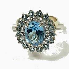 Samuel Aaron 10K Solid Yellow Gold Ring, Natu...