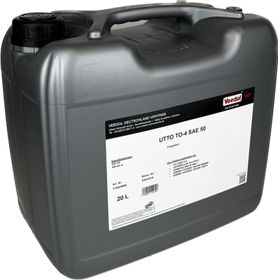 20L Agraröl | Veedol UTTO TO-4 SAE 50 | High Performance Multifunktionsöl