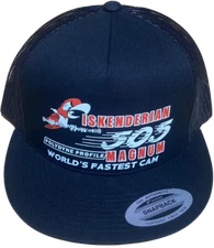 Iskenderian 505 Magnum Isky Cams Flat Brim Trucker Hat 2 colors available/Drag R