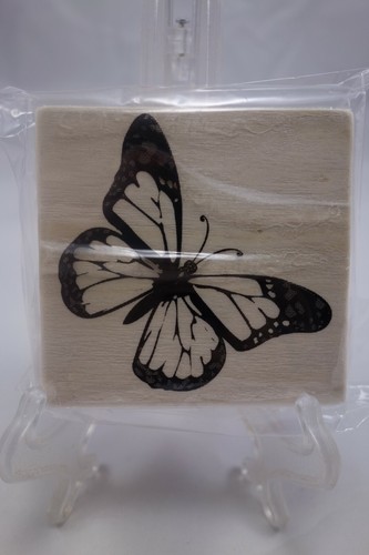 Estampilla artesanal de goma mariposa nueva de Michael's Store - Imagen 2 de 5