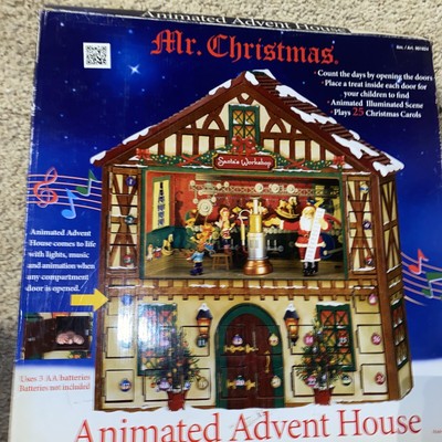 Mr Christmas Santas Workshop House Animated Musical Lighted Advent Calendar  2012 | eBay