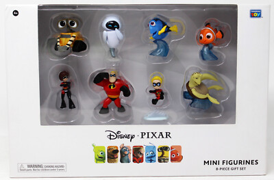Disney - Pixar - 8 Mini Figuren Gift Set - ca. 3-5cm