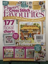Cross Stitch Favourites Send Love & Flowers UK Spring 2019 FREE SHIPPING JB