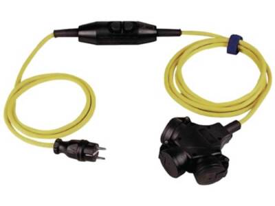 JÄGER DIREKT 344.804-5.05 Schutzkontaktverlängerung  16 A 230 V 3 x 1,5 mm² 4,5