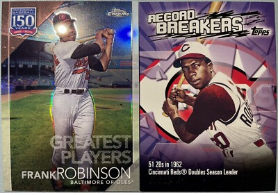 Frank Robinson - Baltimore Orioles: (2) Baseball Card Lot, 2003, 2019