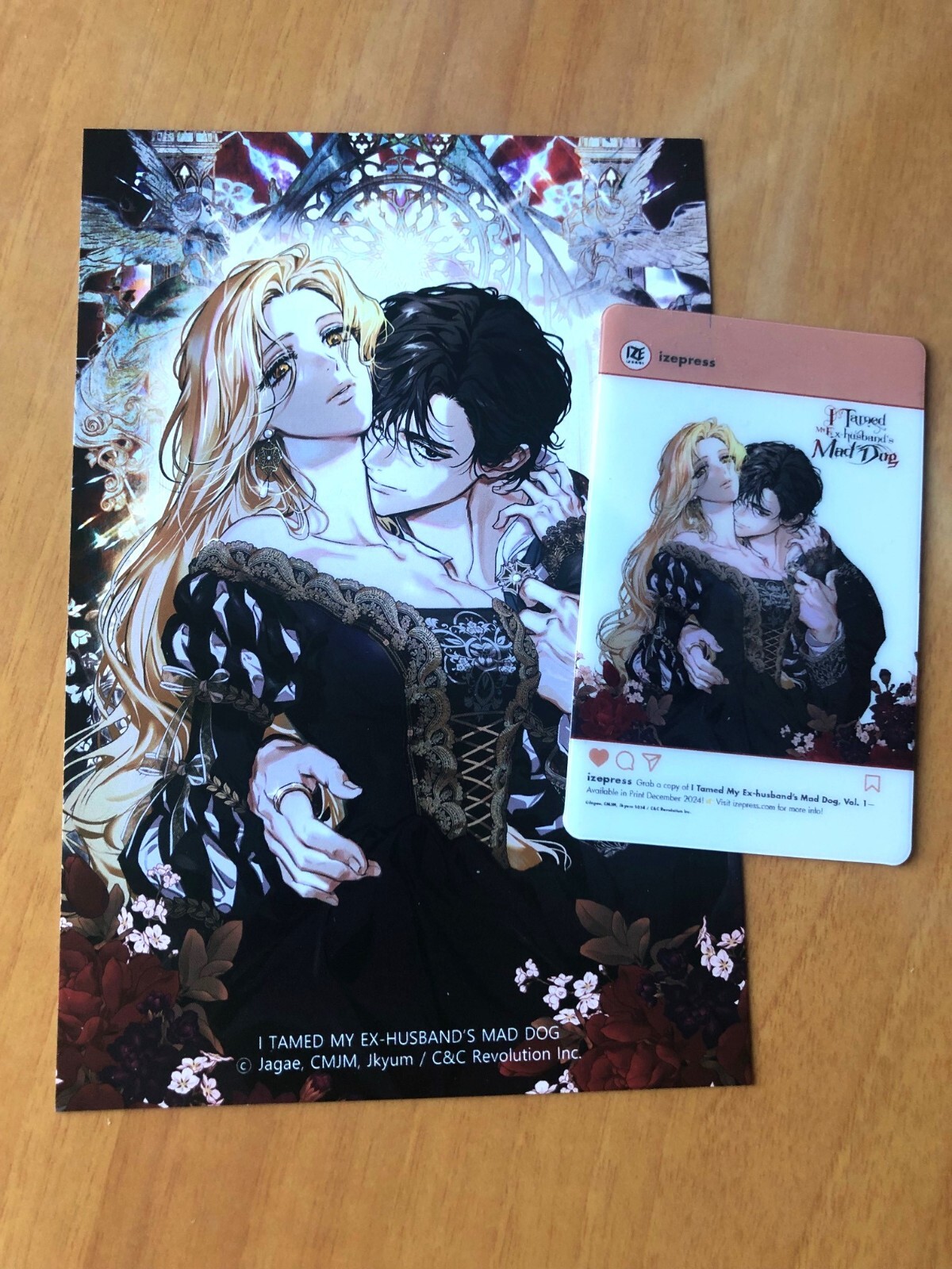 NYCC 2024 toon Korean Manhwa I Tamed My Exhusband’s Mad Dog Promo