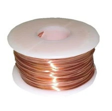 Bare Copper Wire  20 GA  5 OZ SPOOL 110 FT. Dead Soft    