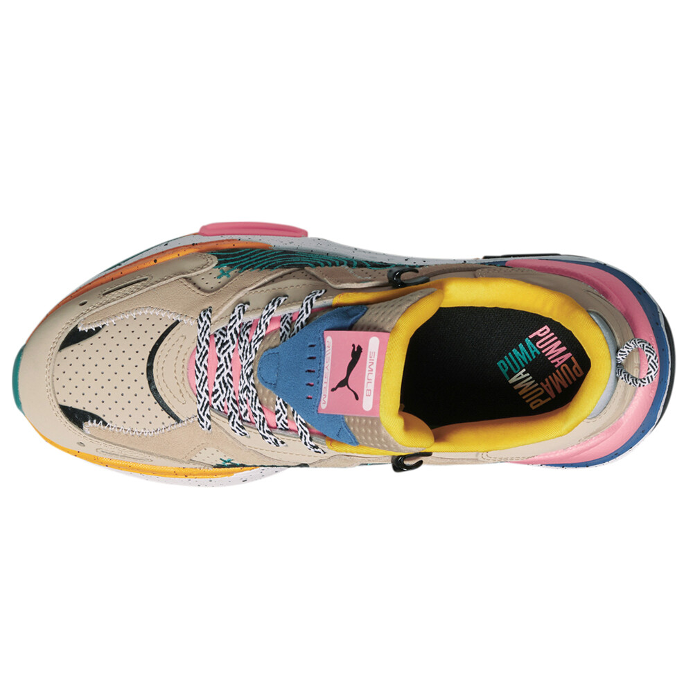 Puma Swxp RsSimul8 Lace Up Mens Multi Sneakers Casual Shoes Puma Swxp RsSimul8 Lace Up Mens Multi Sneakers Casual Shoes