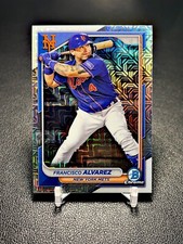 2024 Bowman - #75 Francisco Alvarez Mega Box Refractor New York Mets