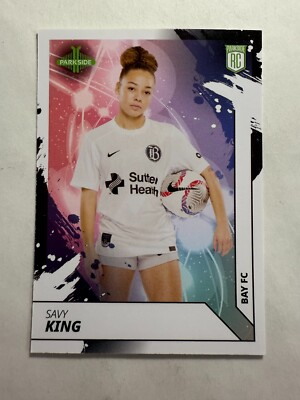 #ad Savy King 2024 Bay FC #87 Parkside Vol. 1 NWSL Card $1.85