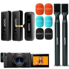 Wireless-mini-duo+wmx-hmx2 Microphone System With 1-year Warranty