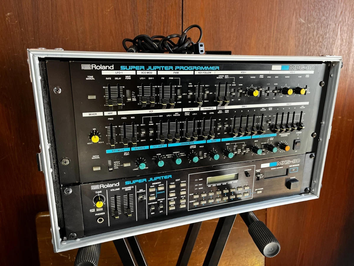 Roland MKS 80 Super Jupiter version 5.0 MPG 80 programmer