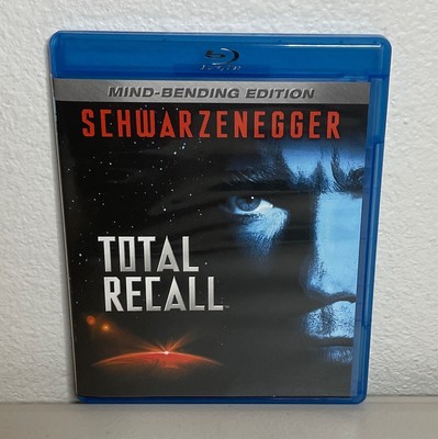 Total Recall (1990) Mind Bending Edition Blu Ray- Schwarzenegger, Like NEW!!!