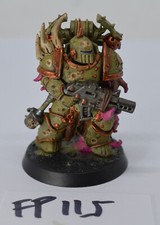 Warhammer 40k, Death Guard, Nurgle, Plague Marine x1, Lot FB115