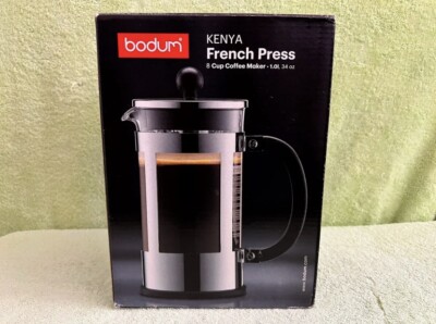 Bodum Kenya Cup Kitchen French Press Coffee Maker 34 Fl Oz (Brand New) 