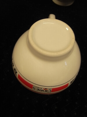 Lot De 2 Bolées à Cidre Bretonnes TY Breizh – Céramique Blanche Vintage