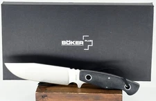 Boker Plus Vox Rold Camp Fixed Blade Knife D2 Stonewashed BO-P272G10 Serial 1007