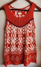 Anthropologie Meadow Rue Women’s Small ,Multiple color, Sleeveless Casual Top