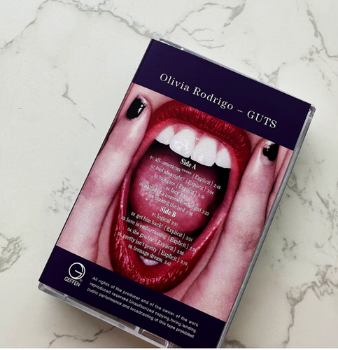 Olivia Rodrigo GUTS (Explicit) Cassette Tape - Picture 3 of 4