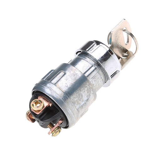Universal Car Boat Motorcycle Ignition Starter Switch/Barrel 3 Position W/ 2 Key - Picture 3 of 9
