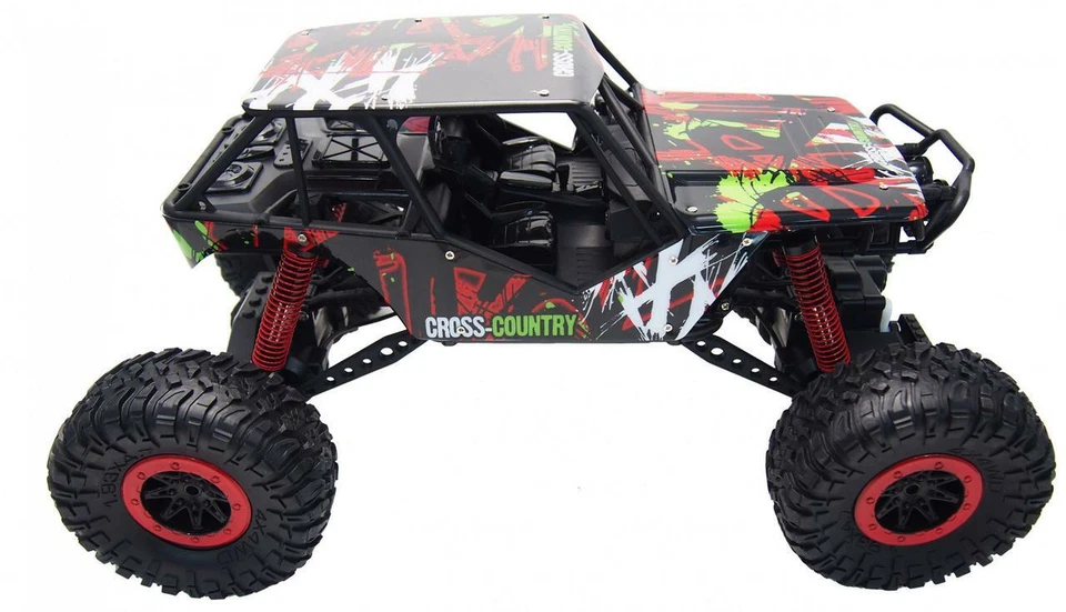 Crawler Fuoristrada Radiocmandato HB-P1002 2,4ghz Scala 1:10 Colore Rosso - Immagine 3 di 4