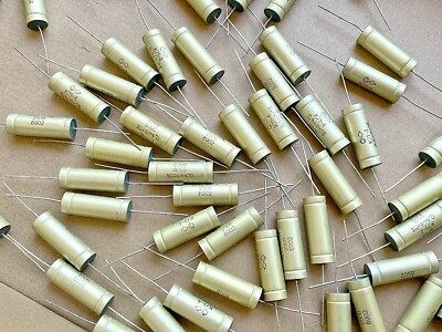 0,1uF 250V 5% Polystyrene Capacitors K71-4 Hi-End USSR NOS 10Pcs.