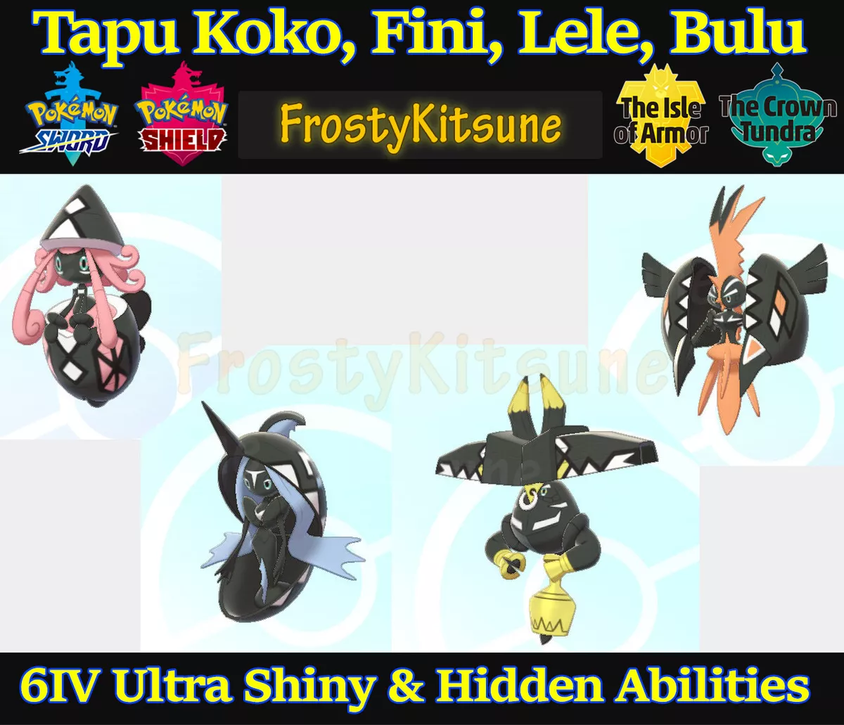 Pokemon Sword and Shield // Ultra Shiny TAPU KOKO 6IV Event // 