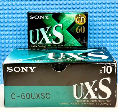Cassettes audio SONY d'occasion TYPE II sans jaquette