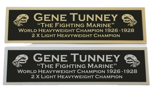 Gene Tunney Boxing Fan Apparel and Souvenirs