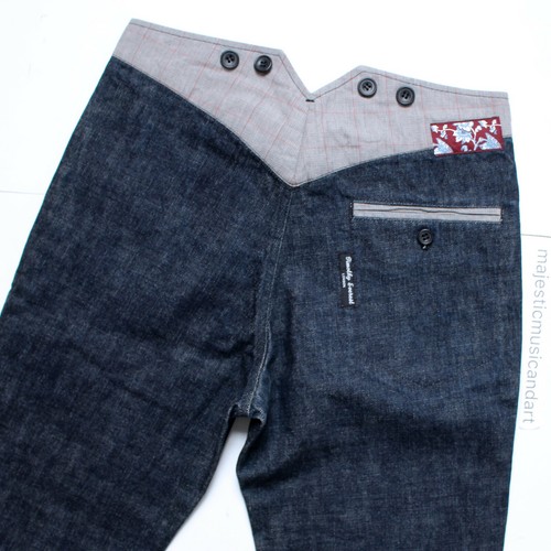 TIMOTHY EVEREST DENIM TROUSERS JEANS 