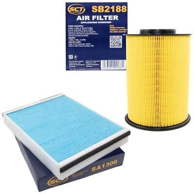 Filter Set Inspektion SCT Luftfilter + Innenraumfilter für Ford C-Max II Volvo - Bild 1 von 4