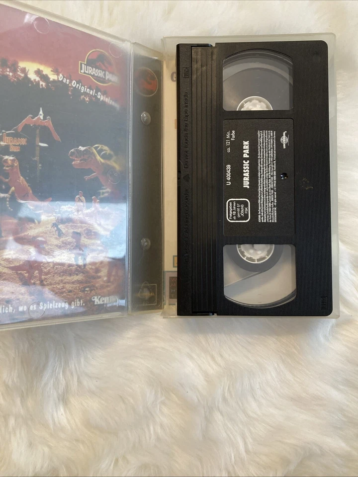 VHS Jurassic Park Original Kinoformat von Steven Spielberg (3 Oscars) - Bild 4 von 4