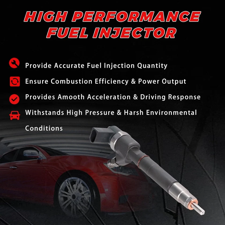 4X Inyector de combustible para Mercedes-Benz S211 W211 E320 3,2 L 2005-2006 A6480700387 Foto 4 de 4