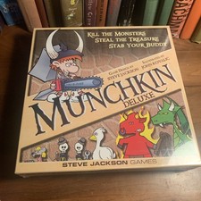 Munchkin Deluxe Board Card Game by Steve Jack...