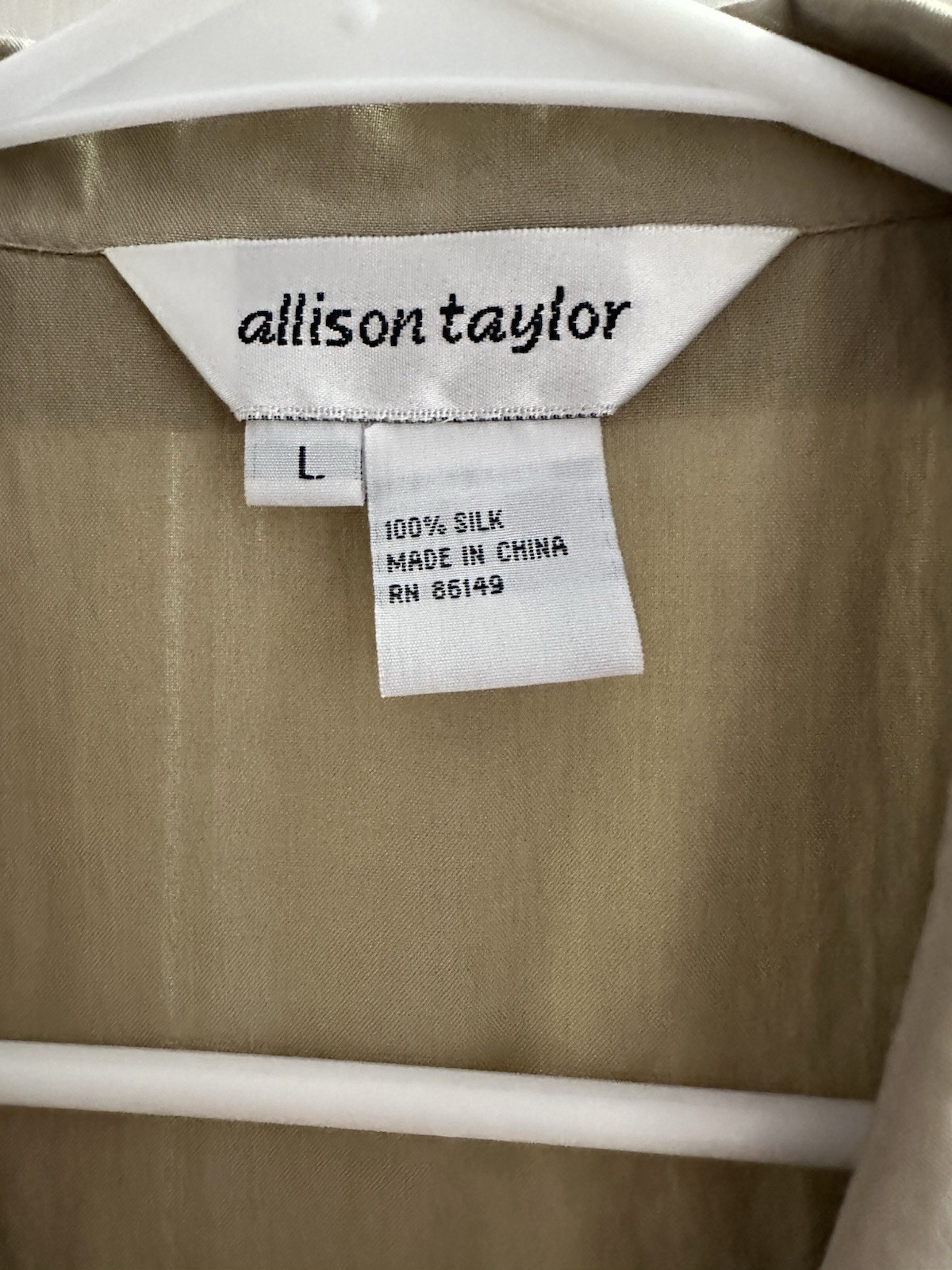 Allison Taylor . Collared / Button Up /Sleeveless… - image 3