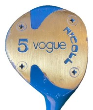 George Nicoll Scotland Vogue Vivien Saunders 5 Wood RH Ladies Steel 40