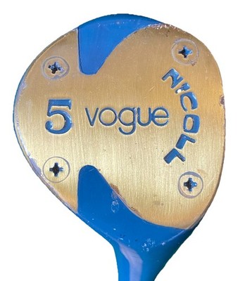 George Nicoll Scotland Vogue Vivien Saunders 5 Wood RH Ladies Steel 40'' HC Nice