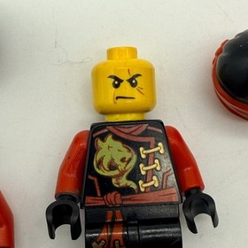 2 LEGO Ninjago Kai Skybound red minifigure 30422 70600 Sold as pictured